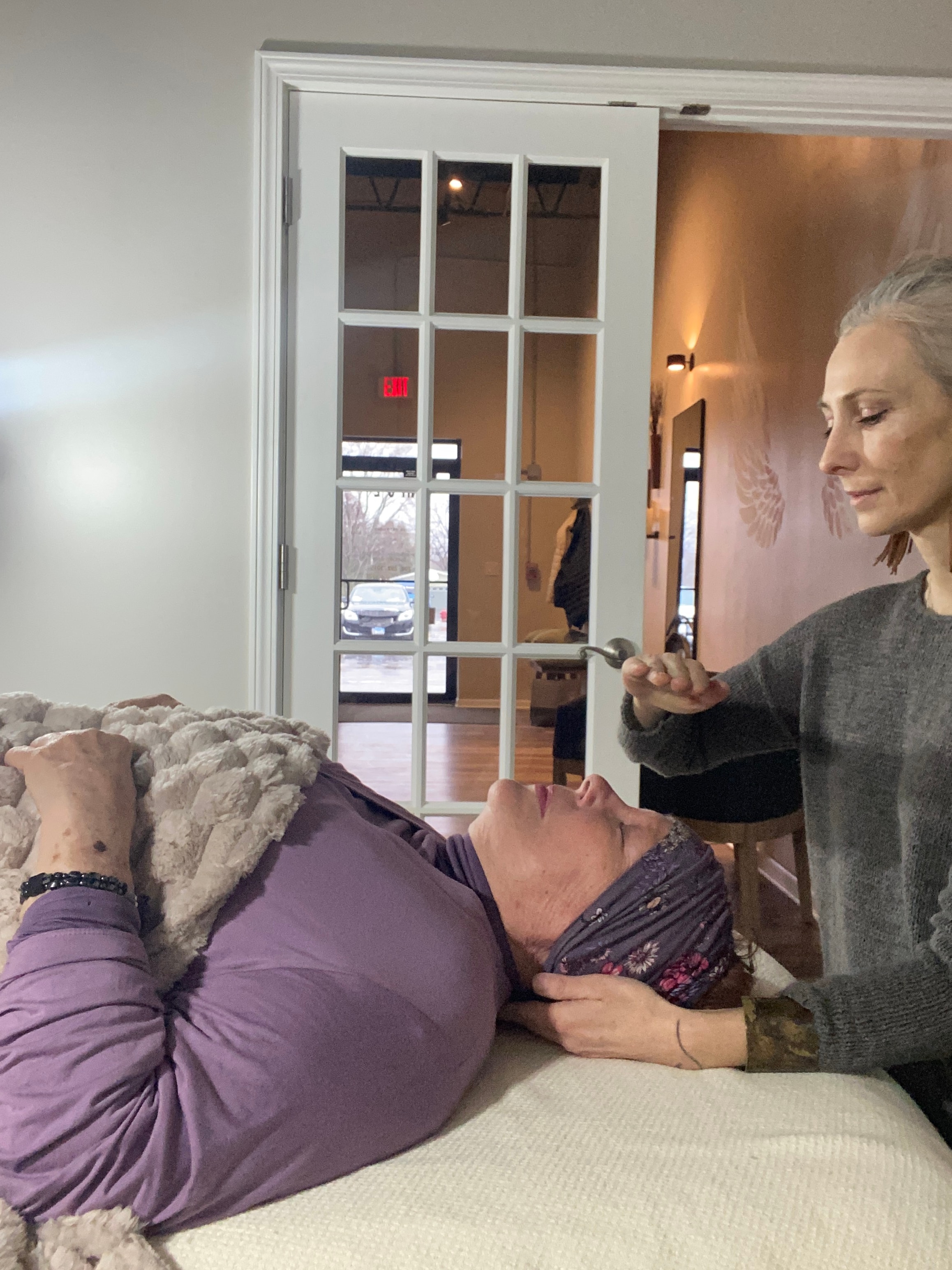 Relaxing massage session at Mindful Way Studio, Mokena IL