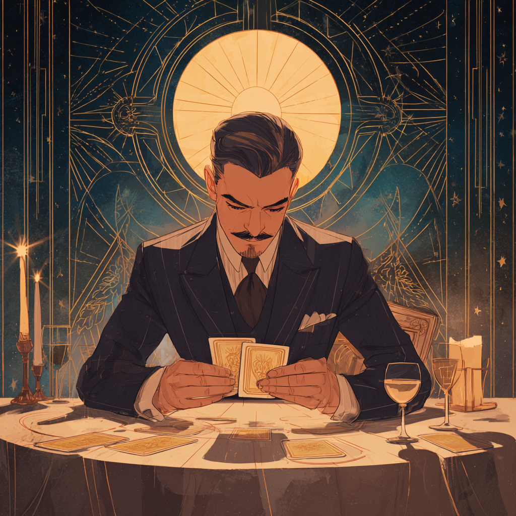 Tarot reading during the jazz evening at mindful way studio in mokena