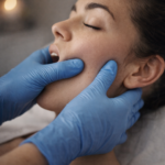 intraoral massage for TMJ pain at mindful way studio in mokena